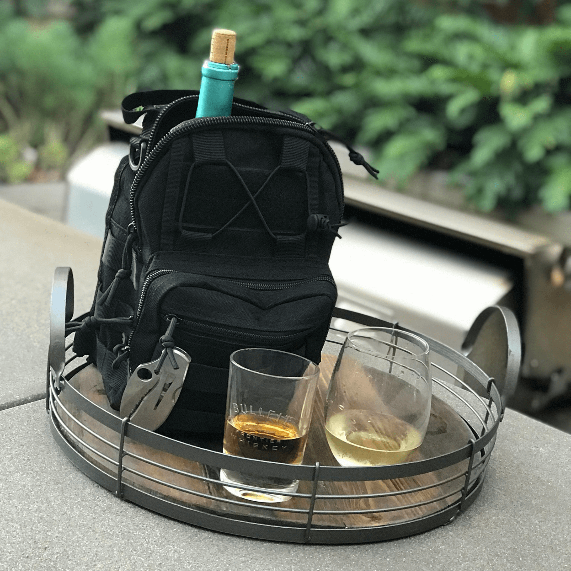 JupiterGear Tactical Military Sling Backpack Shoulder Bag Molle Outdoor Daypack Backpack with Adjustable Strap