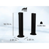SoundPro 2-in-1 LED BT Stereo Speaker System with RGB Lighting Effects