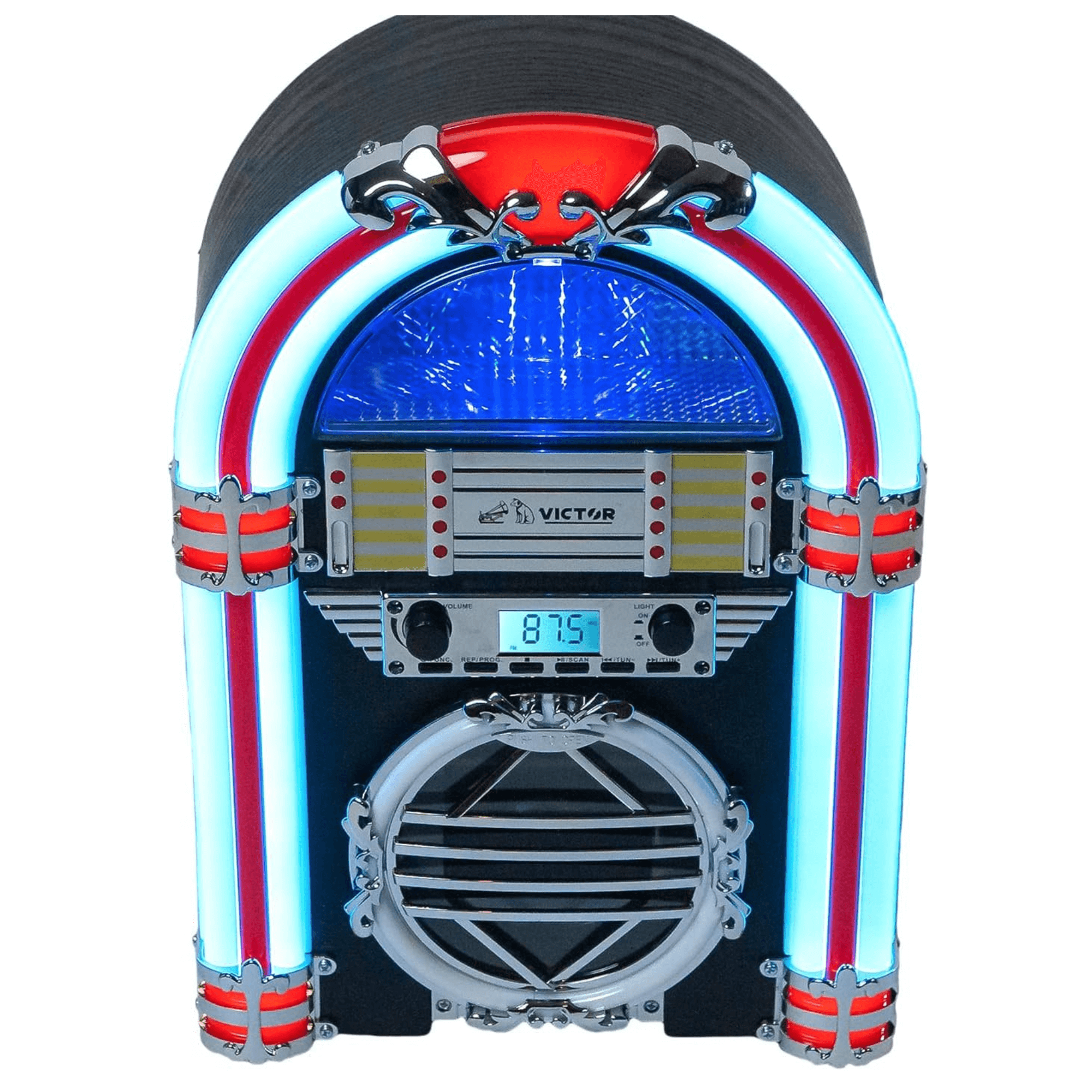 Victor Broadway Desktop Bluetooth Jukebox with CD Player