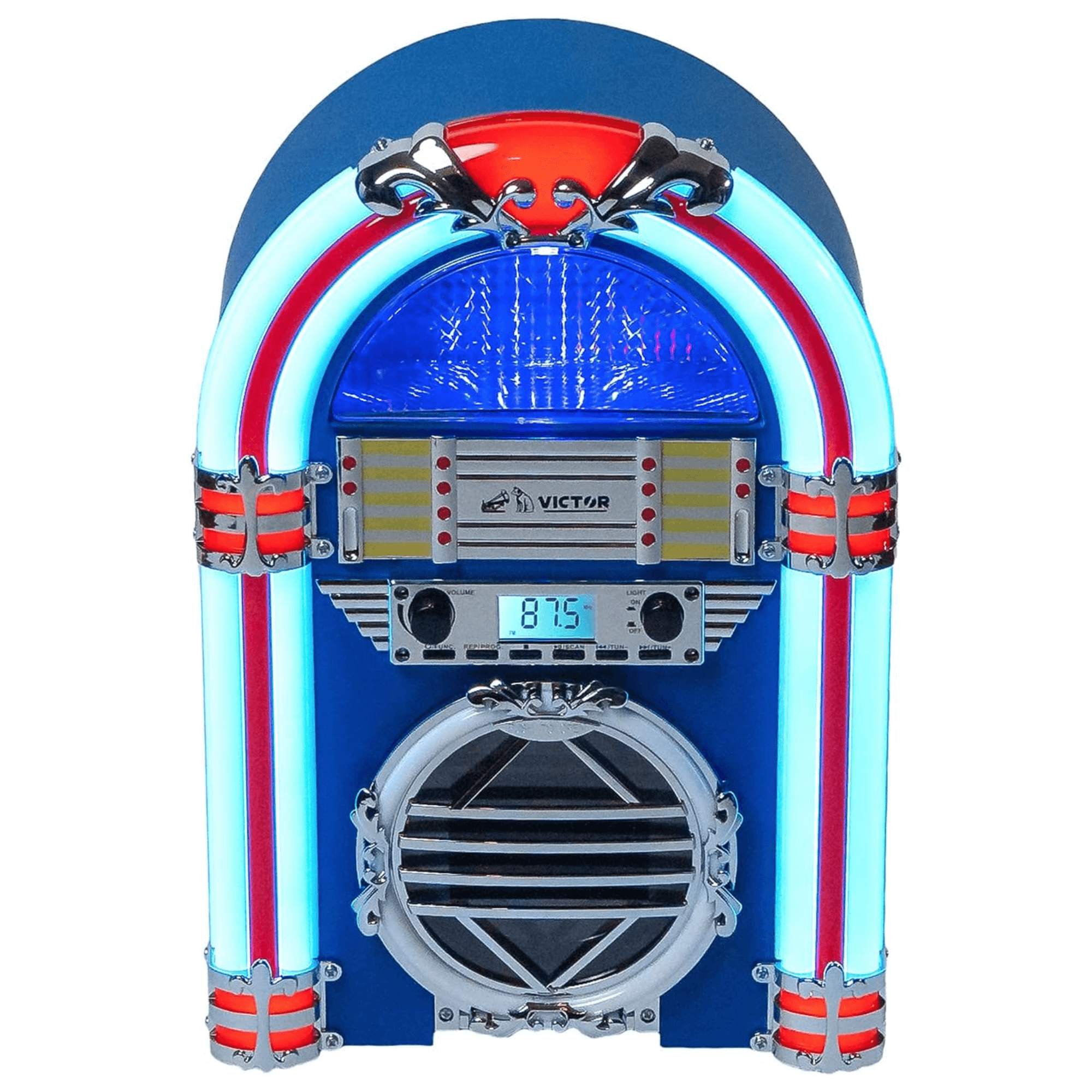 Victor Broadway Desktop Bluetooth Jukebox with CD Player