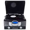 Victor Diner 7-in-1 Turntable Music Center with CD & MP3 Player and Bluetooth Function