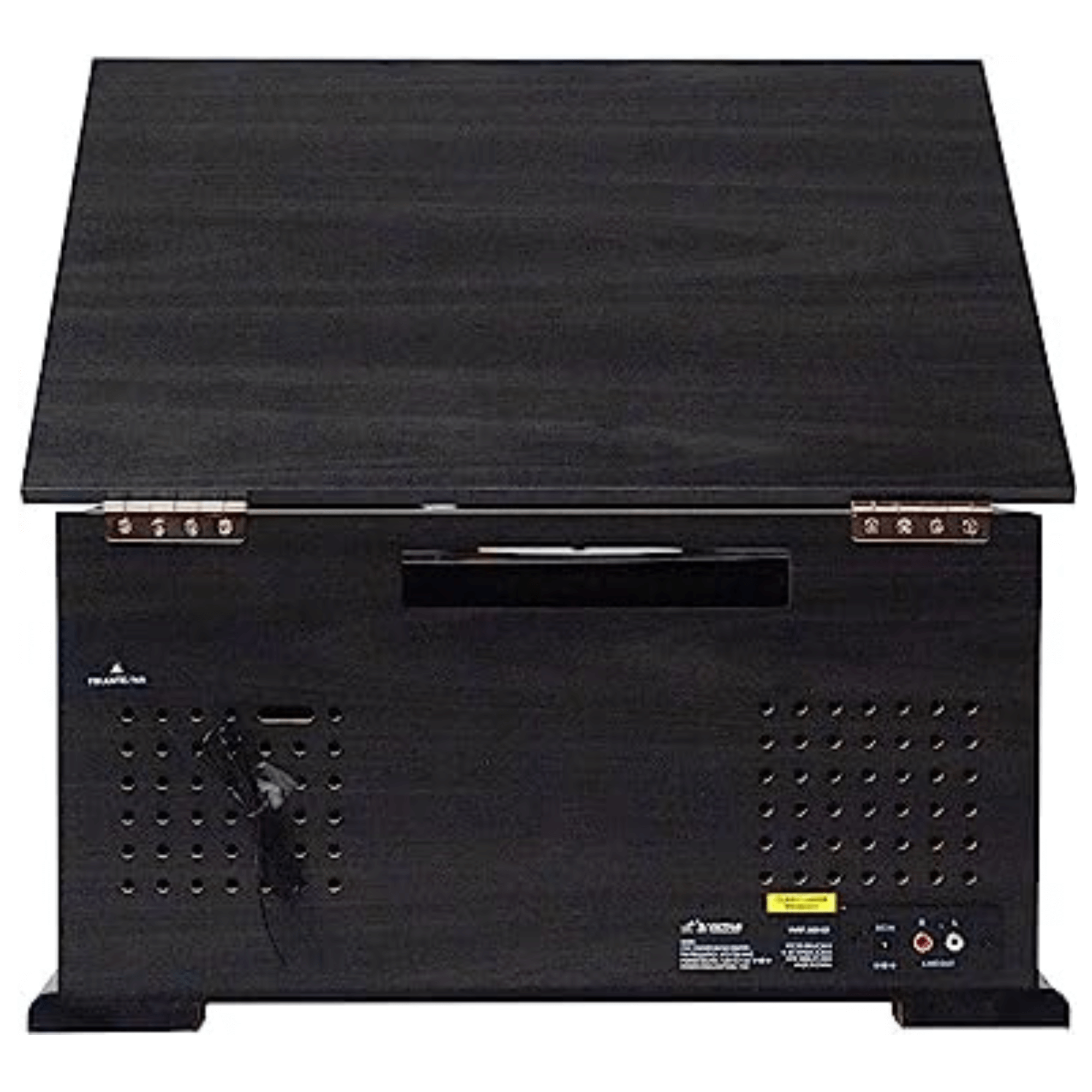 Victor State 7-in-1 Wood Music Center with 3-Speed Turntable and Dual  Bluetooth