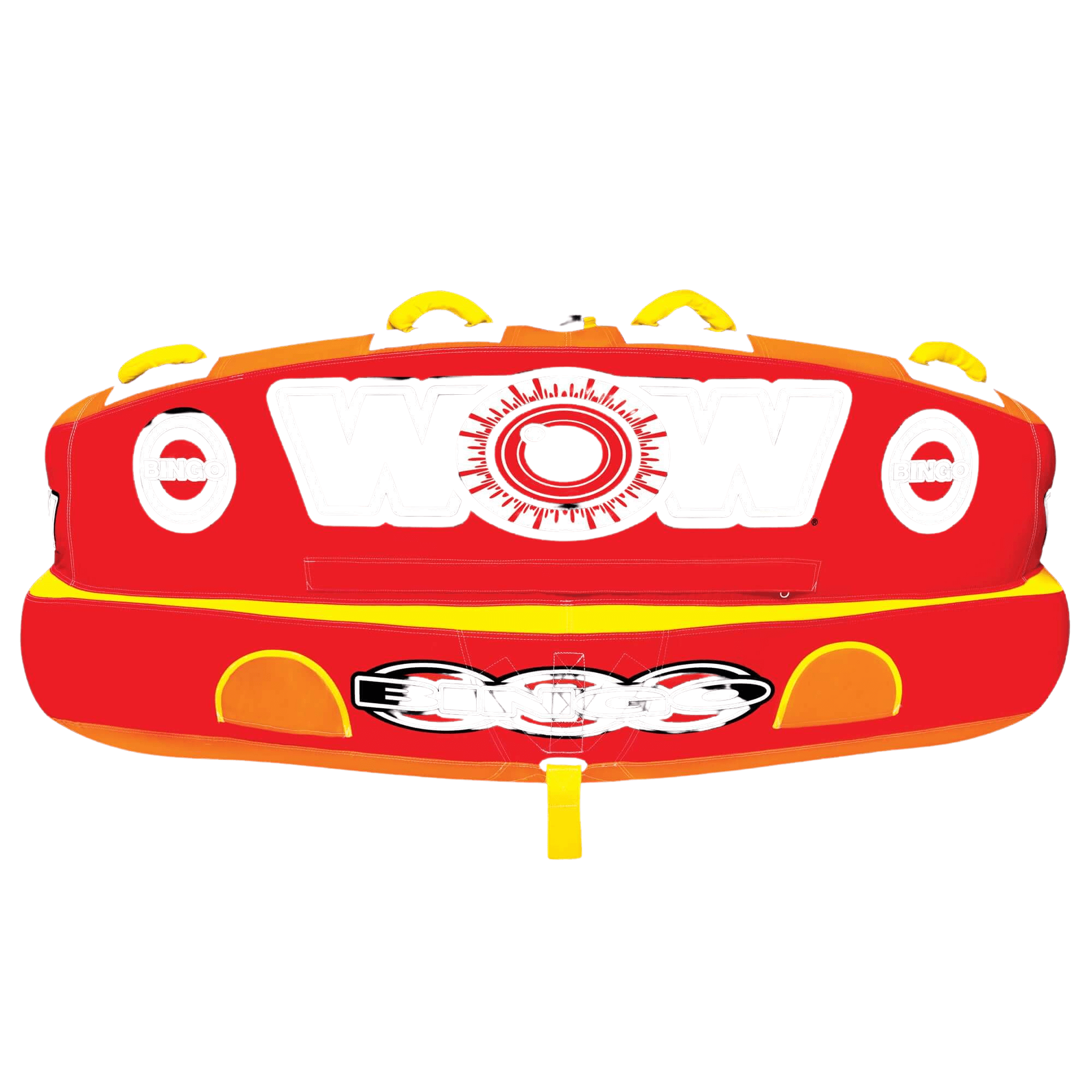 WOW Watersports Bingo 1-2 Person Cockpit Ski Tube with Secured Seating