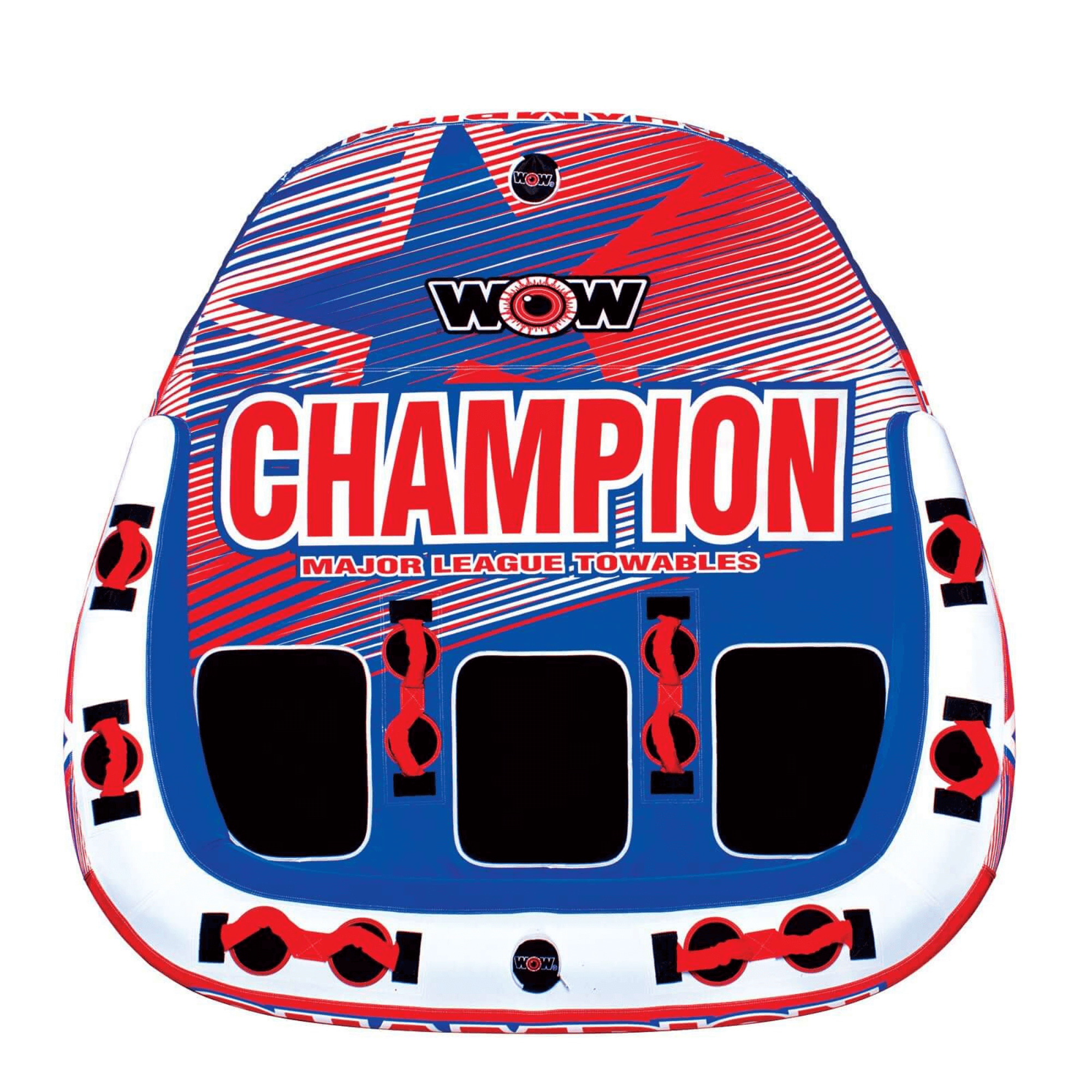 WOW Watersports Champion 3-Person Towable with EZ Up Nose