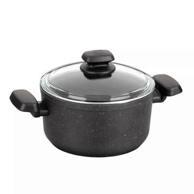 Korkmaz Ornella Aluminum 8L Non-Stick Casserole Dish with Lid