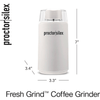 Proctor Silex Fresh Grind Electric Coffee and Spice Grinder