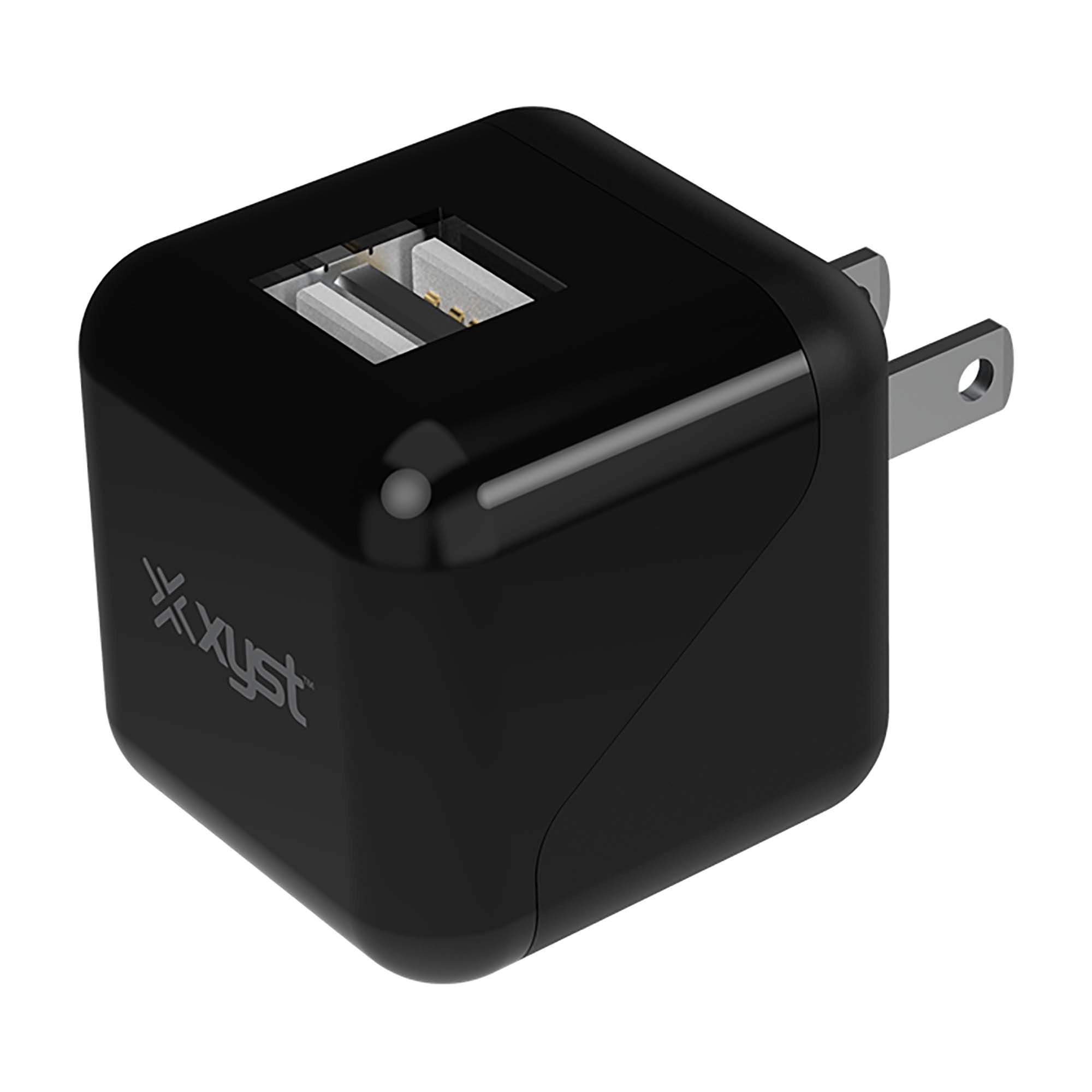 Xyst 2.4-Amp Dual USB Foldable Wall Charger