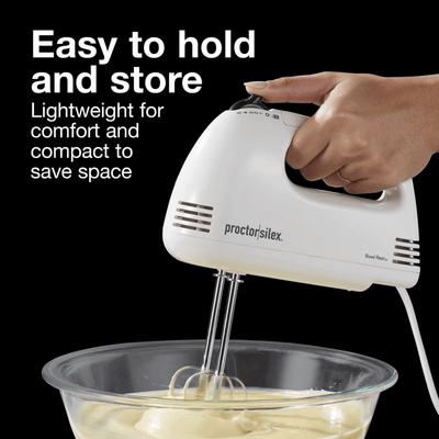 Proctor Silex 5-Speed 100-Watt Hand Mixer