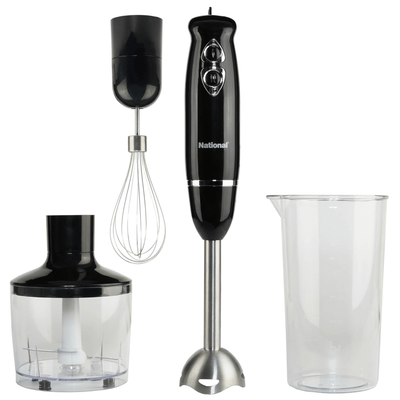 Supersonic National Multi-Purpose 4-in-1 Immersion Hand Blender