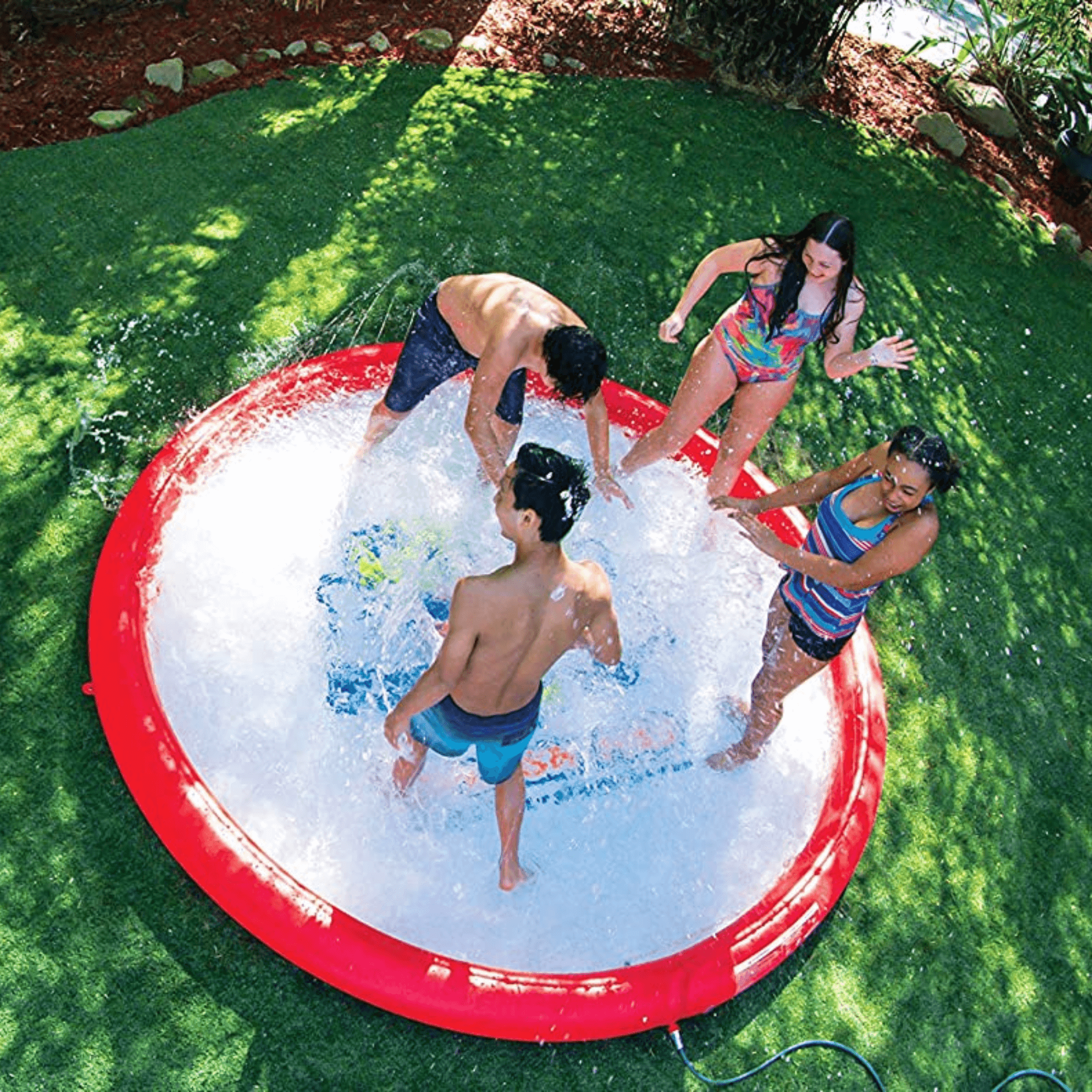 WOW Waterports Super Splash Pad 12' with Adjustable Sprinkler and Wading Pool