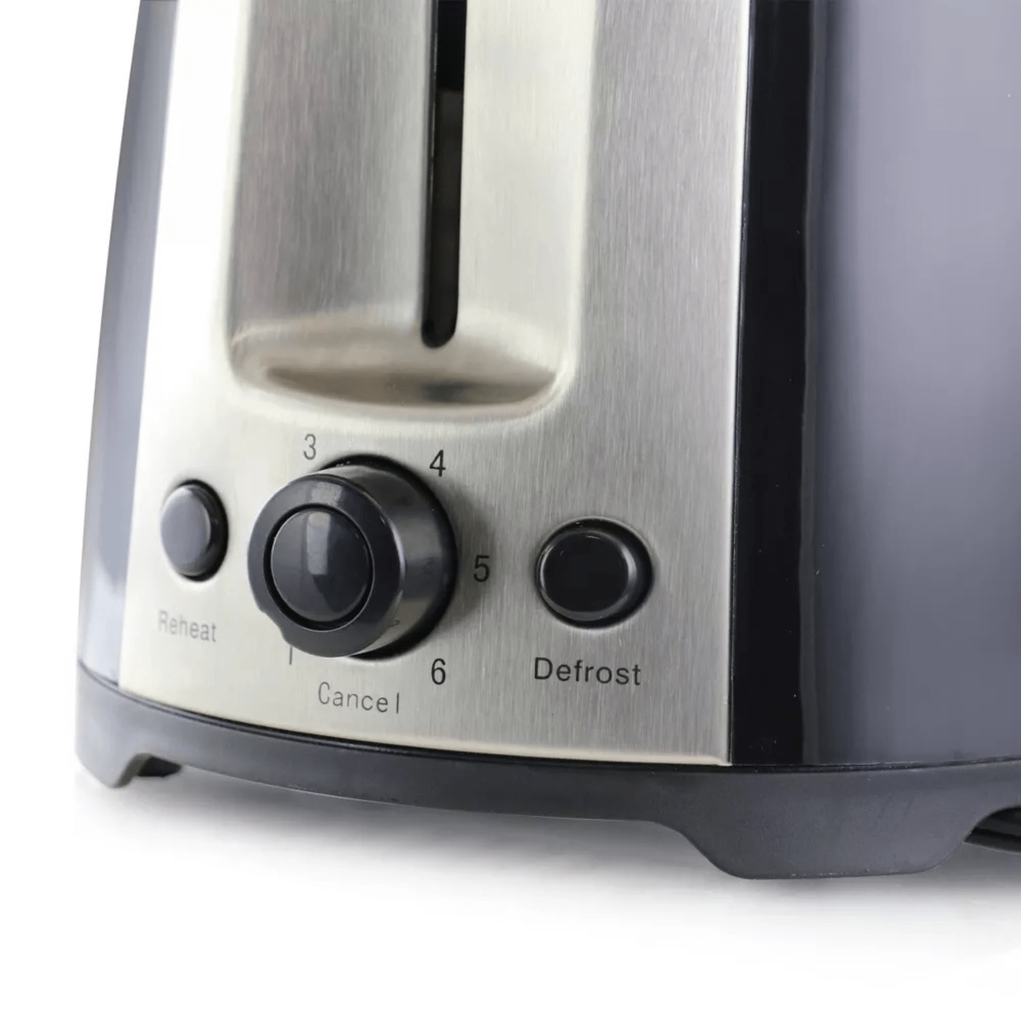 Better Chef Deluxe Cool Touch Wide-Slot 2-Slice Toaster with Stainless Accents - REFURBISHED