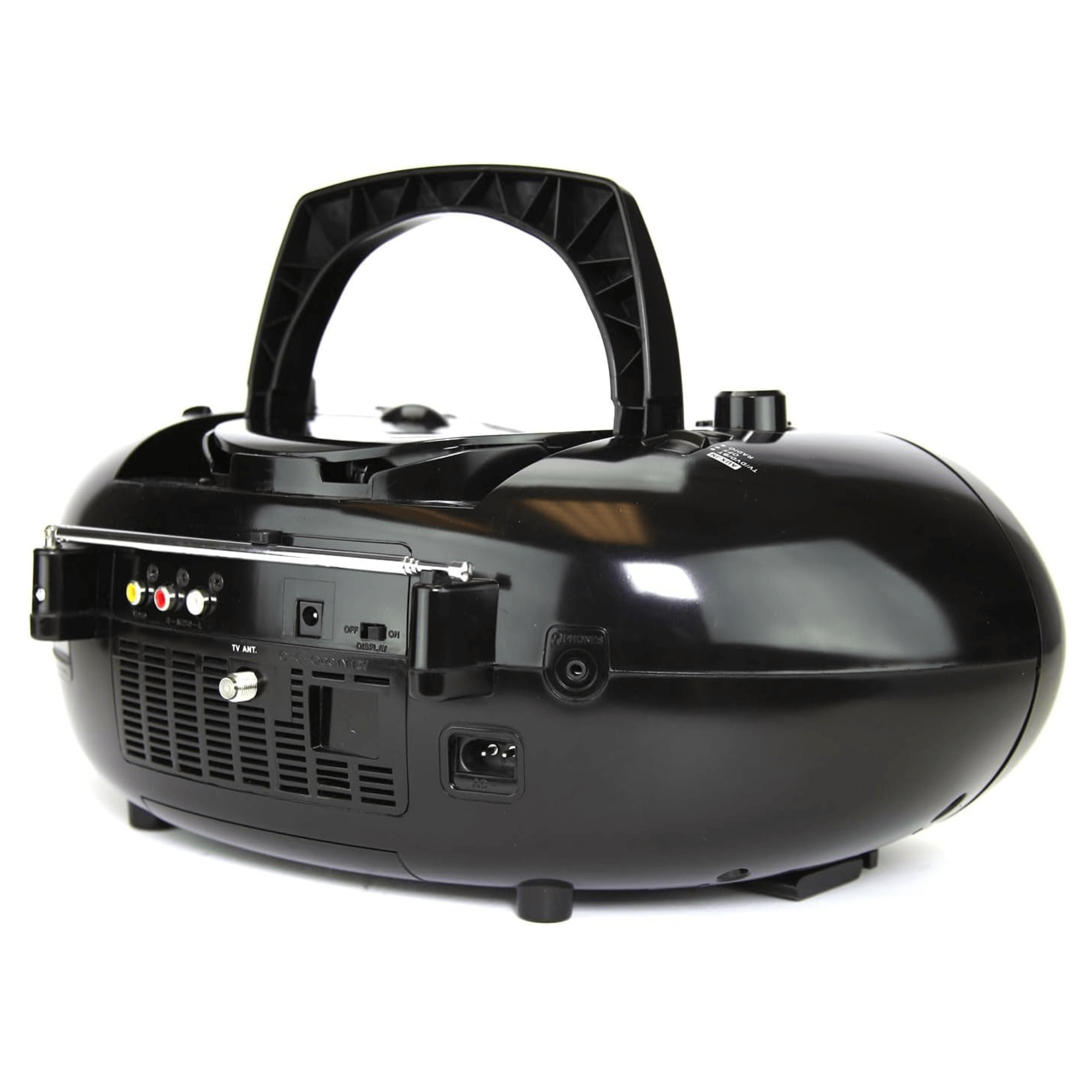 Emerson 7" Bluetooth DVD Boombox Black - Refurbished