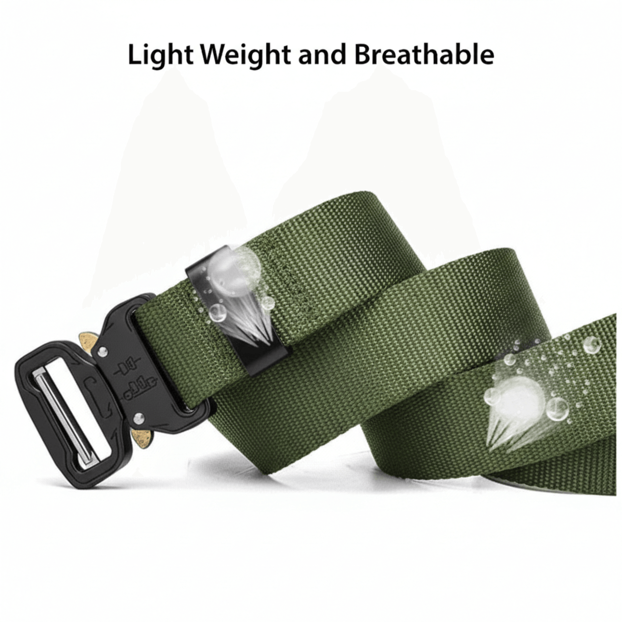 XGear Tactical Mens Tactical Belt Riggers Style with Buckle