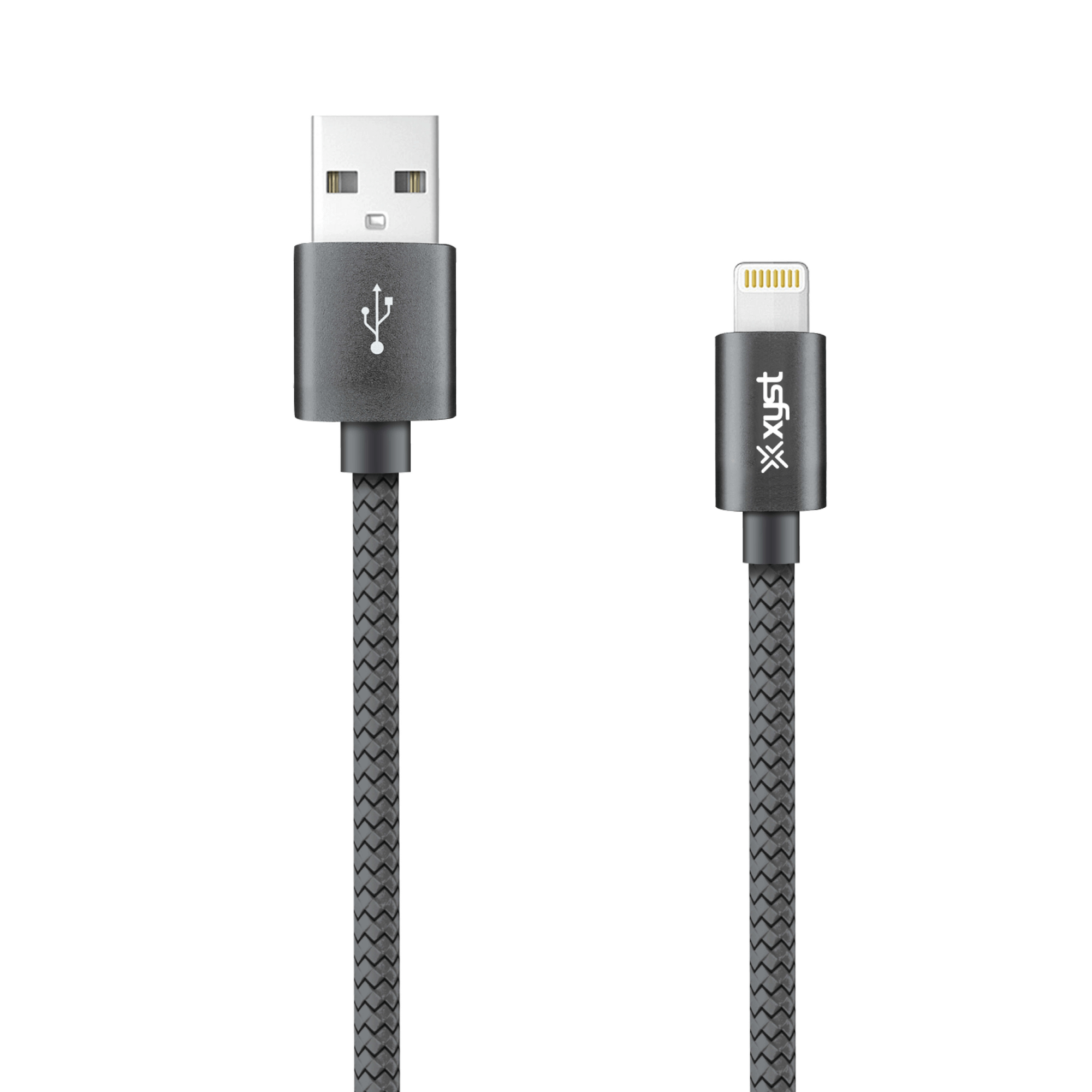 Xyst Charge and Sync USB to Lightning Braided Cable 10Ft