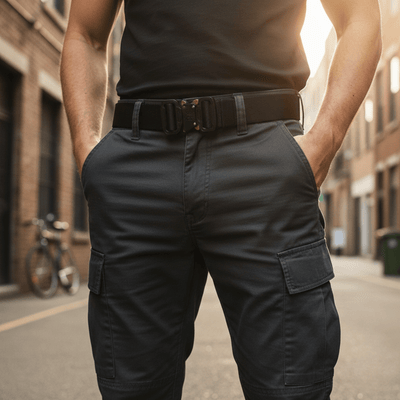 XGear Tactical Mens Tactical Belt Riggers Style with Buckle