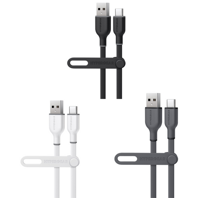 HyperGear Flexi PRO USB to USB-C Cable 6ft