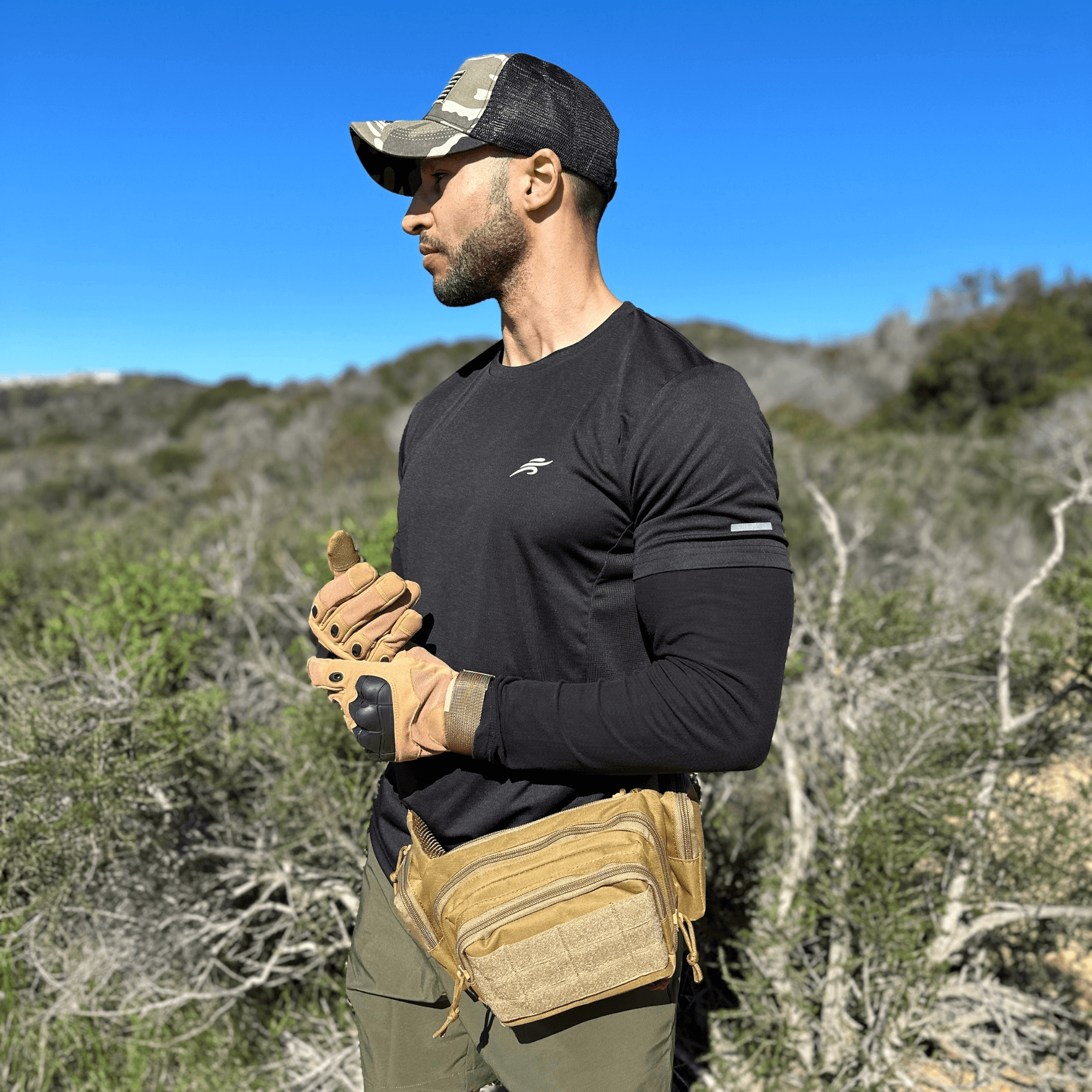 JupiterGear Tactical Military Fanny Pack Waist Bag & MOLLE EDC Pouch For Outdoor Activities