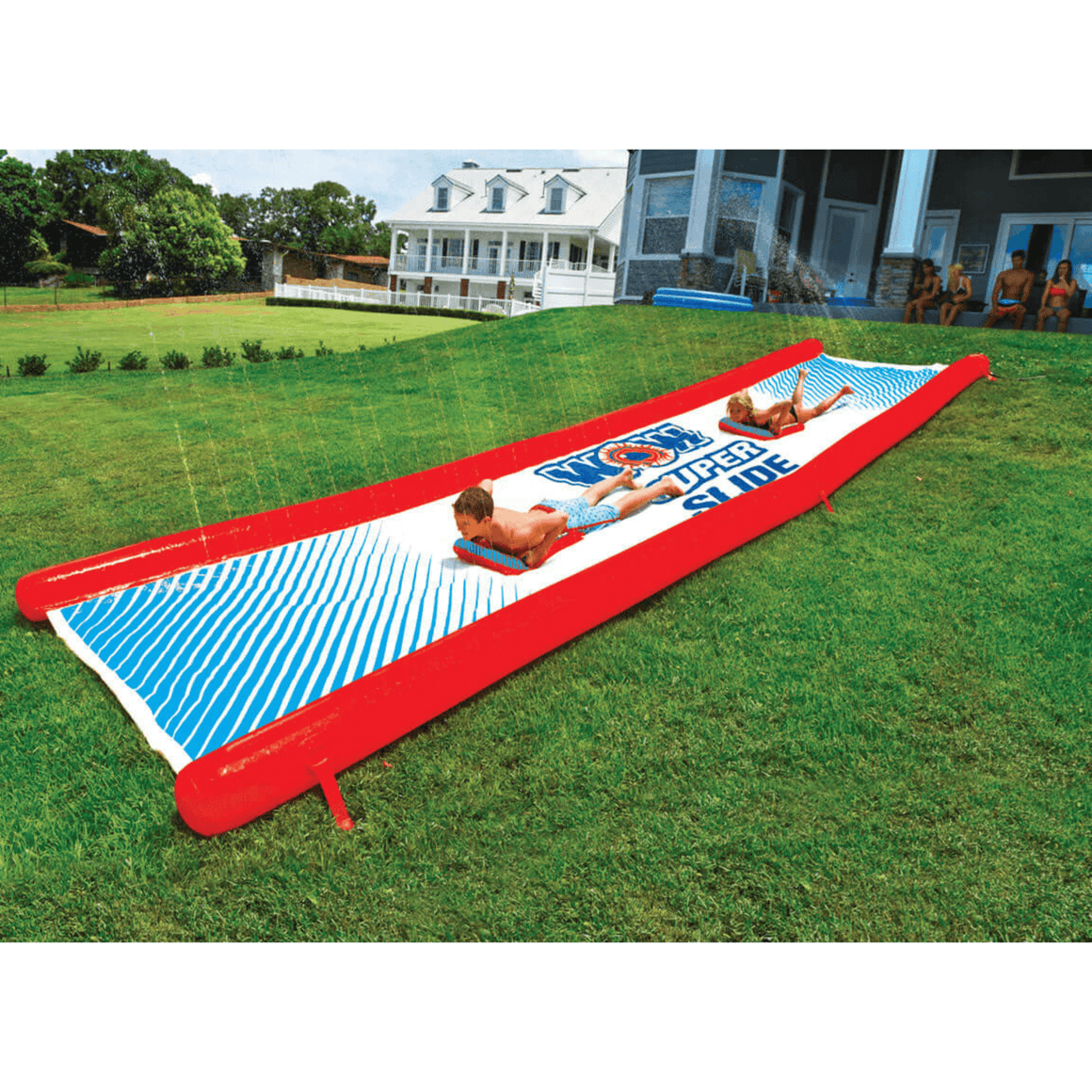 Water and Lawn Slides