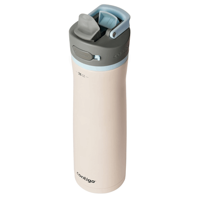 Contigo Wells Chill Stainless Steel 24oz Water Bottle with Autospout Straw Lid and Filter