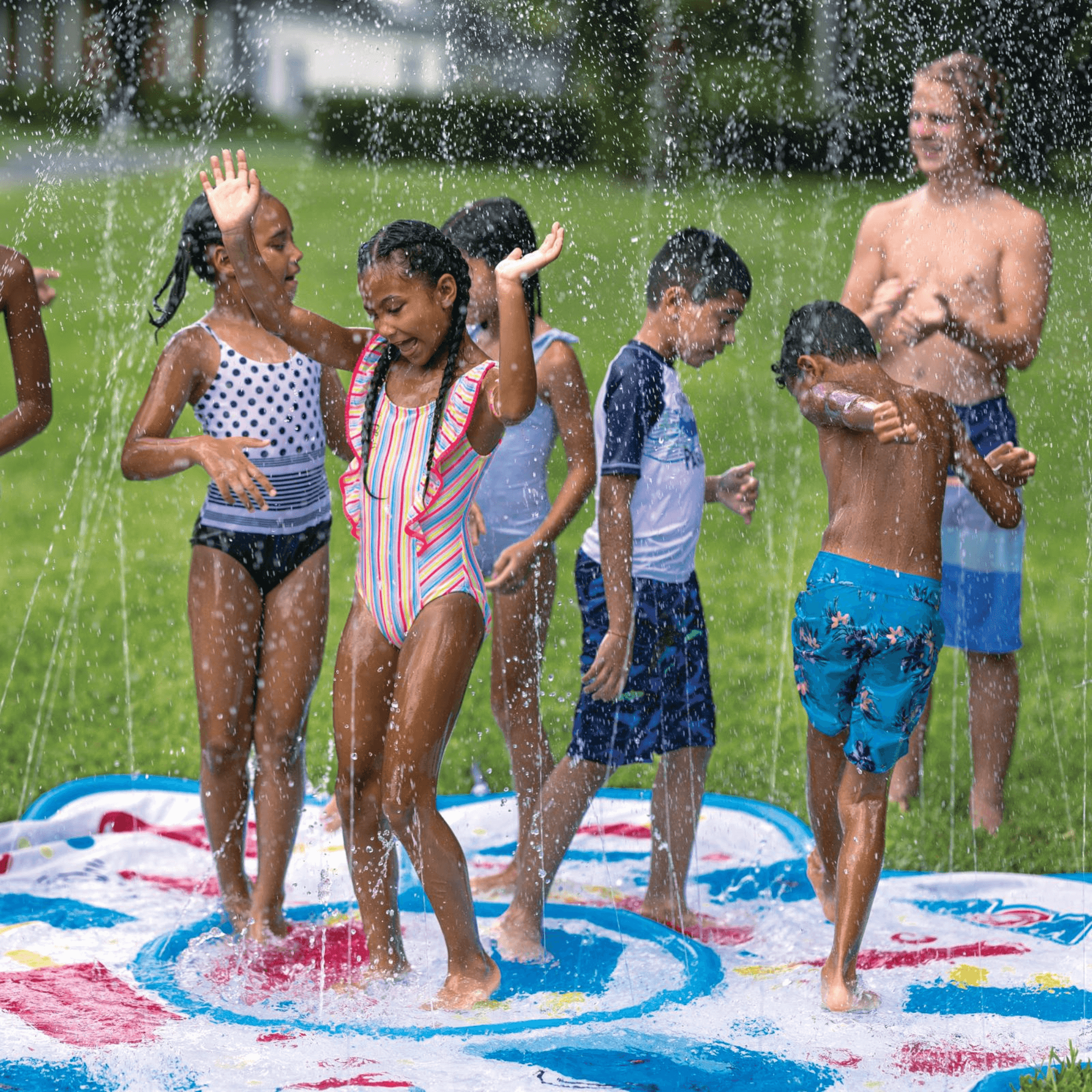 WOW Watersports Popsicle 10ft Octagonal Spray Pad, Connects to Standard Hose