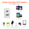 HyperGear SpeedBoost 25W USB-C PD + 12W USB Fast Wall Charger with PPS and 6ft MFi Lightning Cable