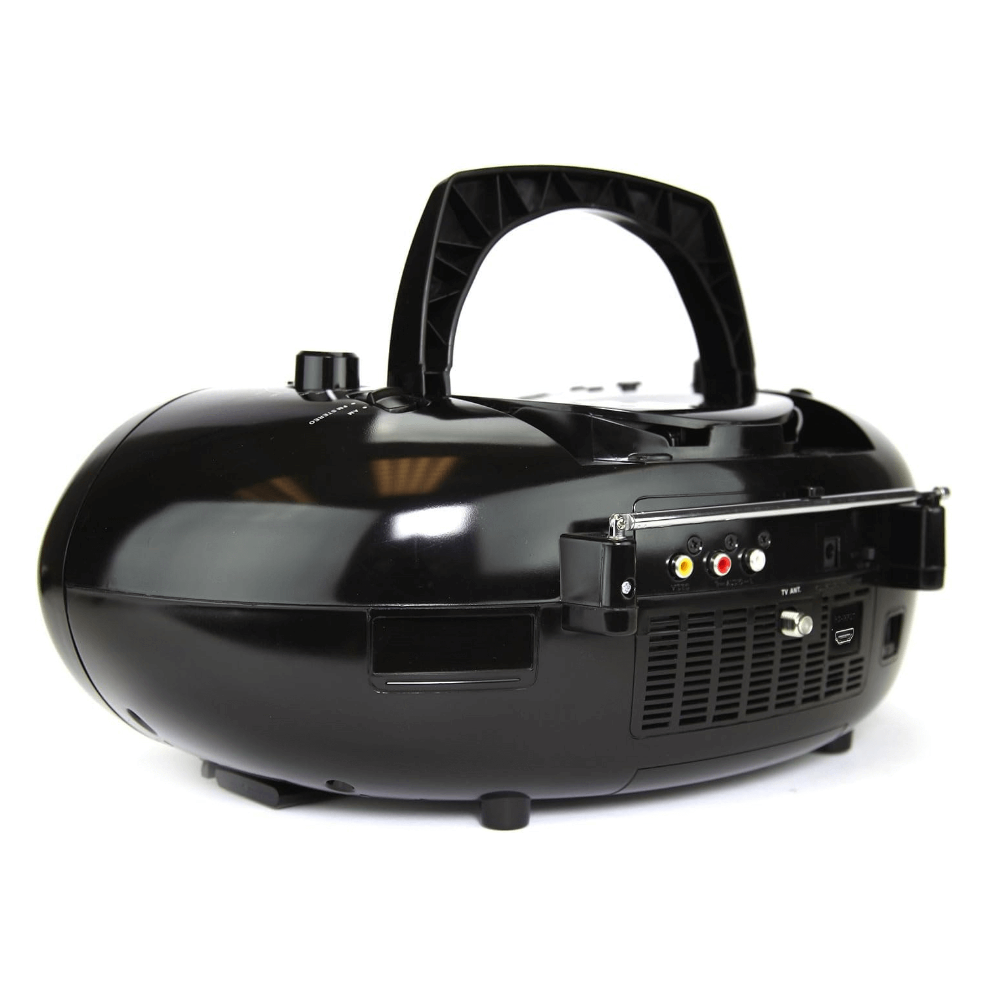 Emerson 7" Bluetooth TV DVD Boombox Black - Refurbished