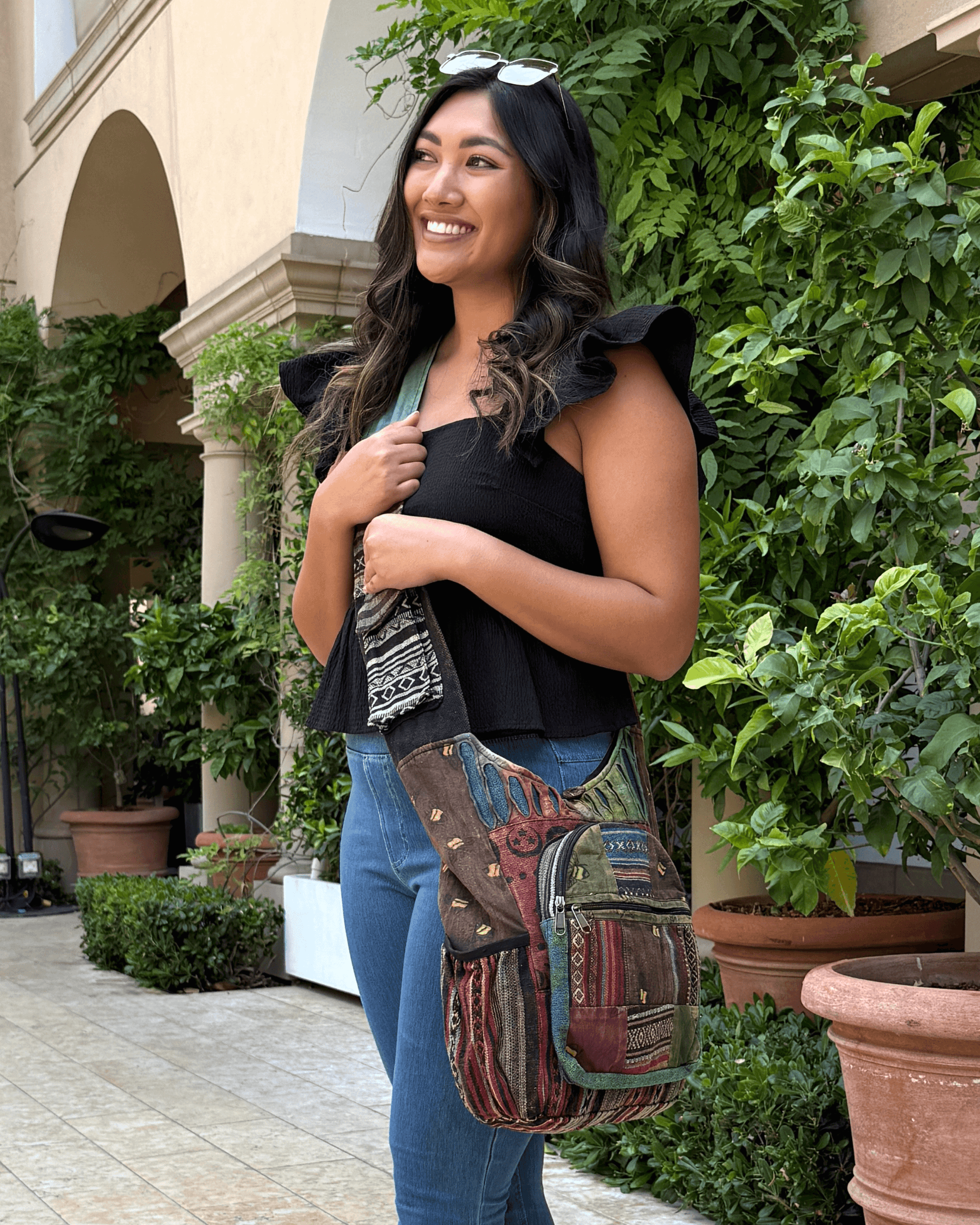 Kathmandu Collection Bee Hobo Bag