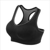 Women’s Stylish Racerback Athletic Sports Bra | Padded Seamless High Impact Support for Yoga, Gym Workouts, Fitness Training and Running