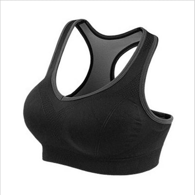 Women’s Stylish Racerback Athletic Sports Bra | Padded Seamless High Impact Support for Yoga, Gym Workouts, Fitness Training and Running