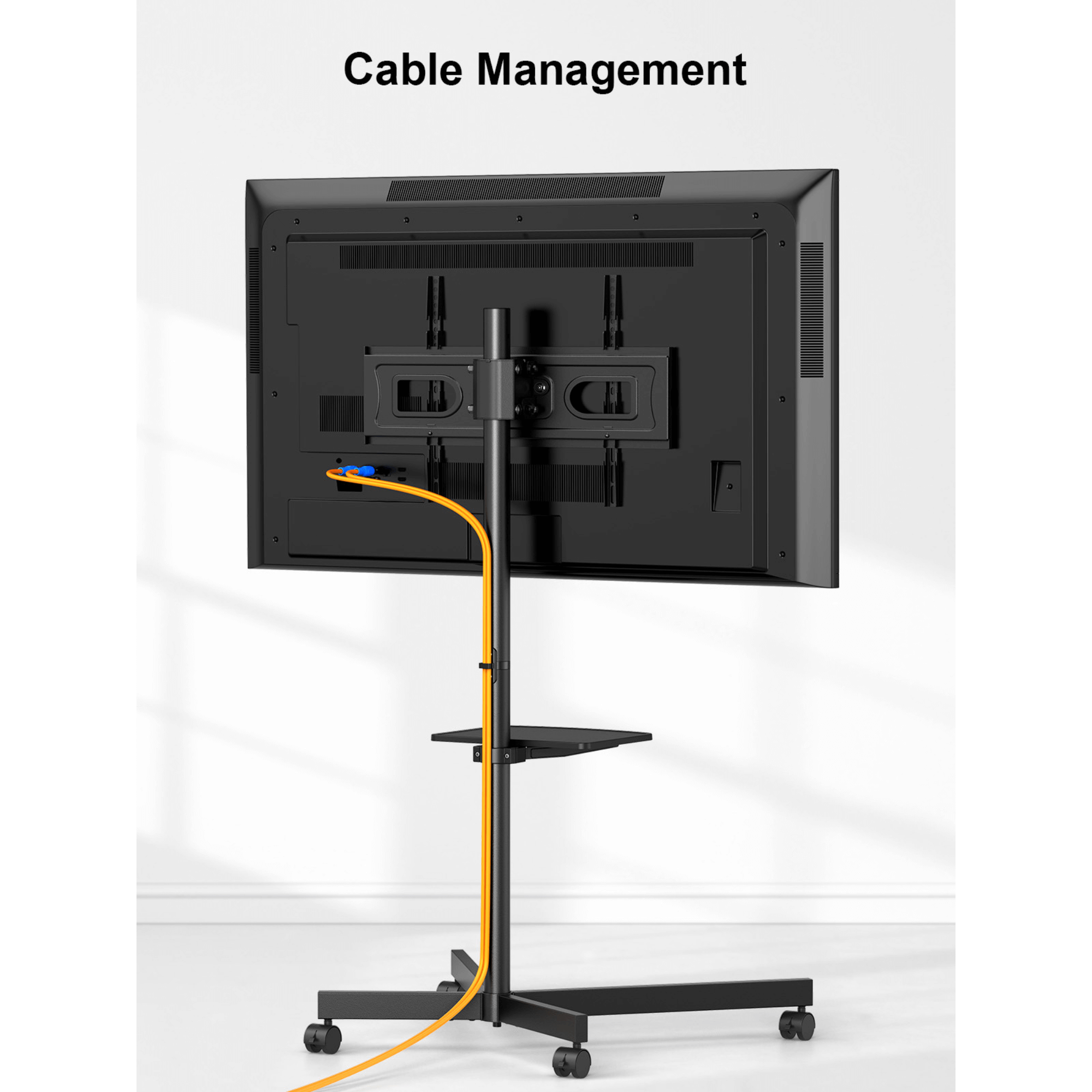 ErgoAV Movable Cart for TVs 32" to 55"