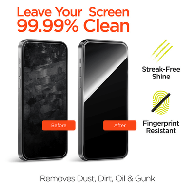 HyperGear ScreenWhiz Screen Cleaning Wipes and Cloth Kit