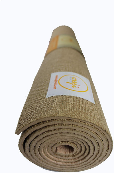 Maji Sports Jute Premium Eco Yoga Mat + Foot Massager  (7.5cm x 17.5cm)