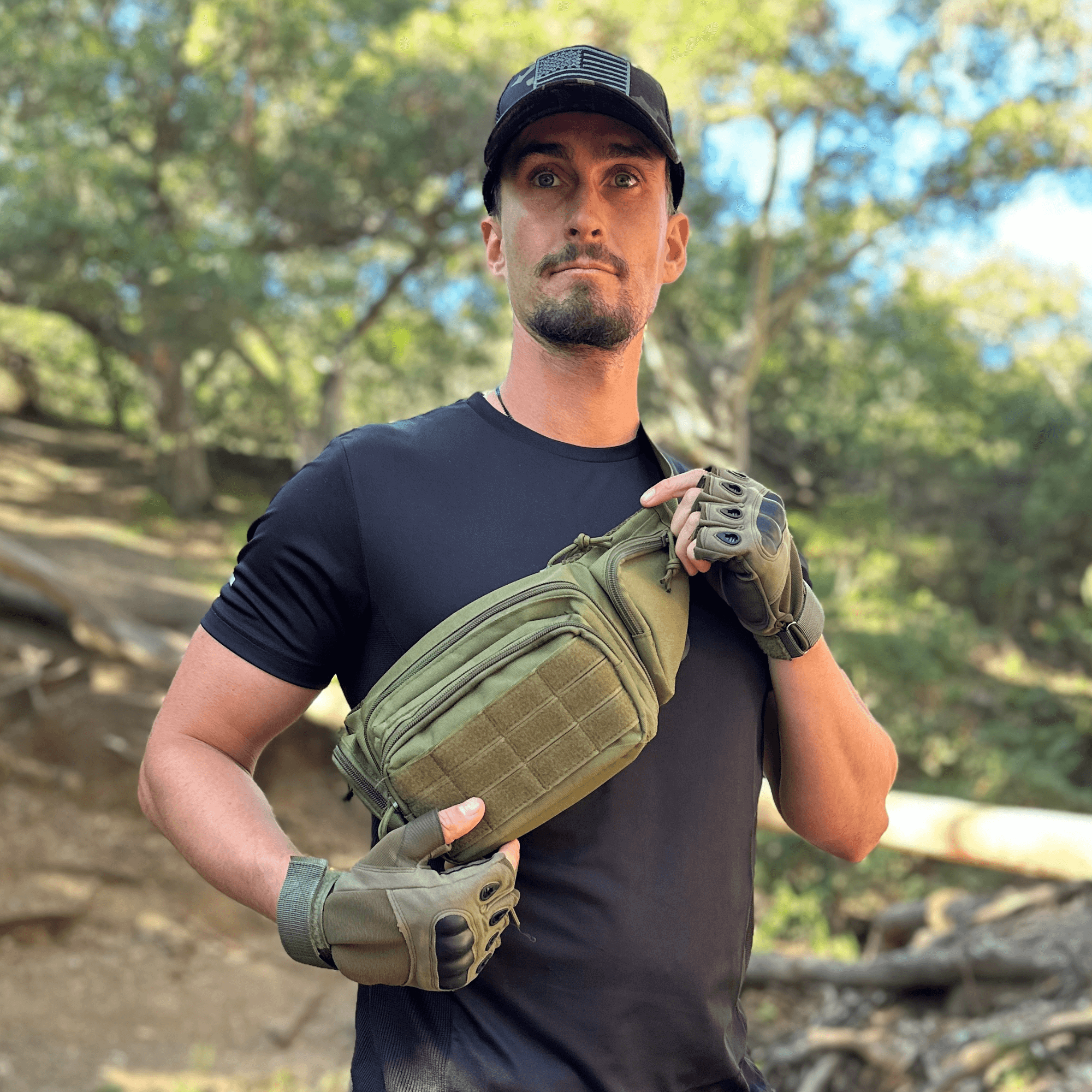 JupiterGear Tactical Military Fingerless Airsoft Gloves for Outdoor Sports, Paintball, and Motorcycling