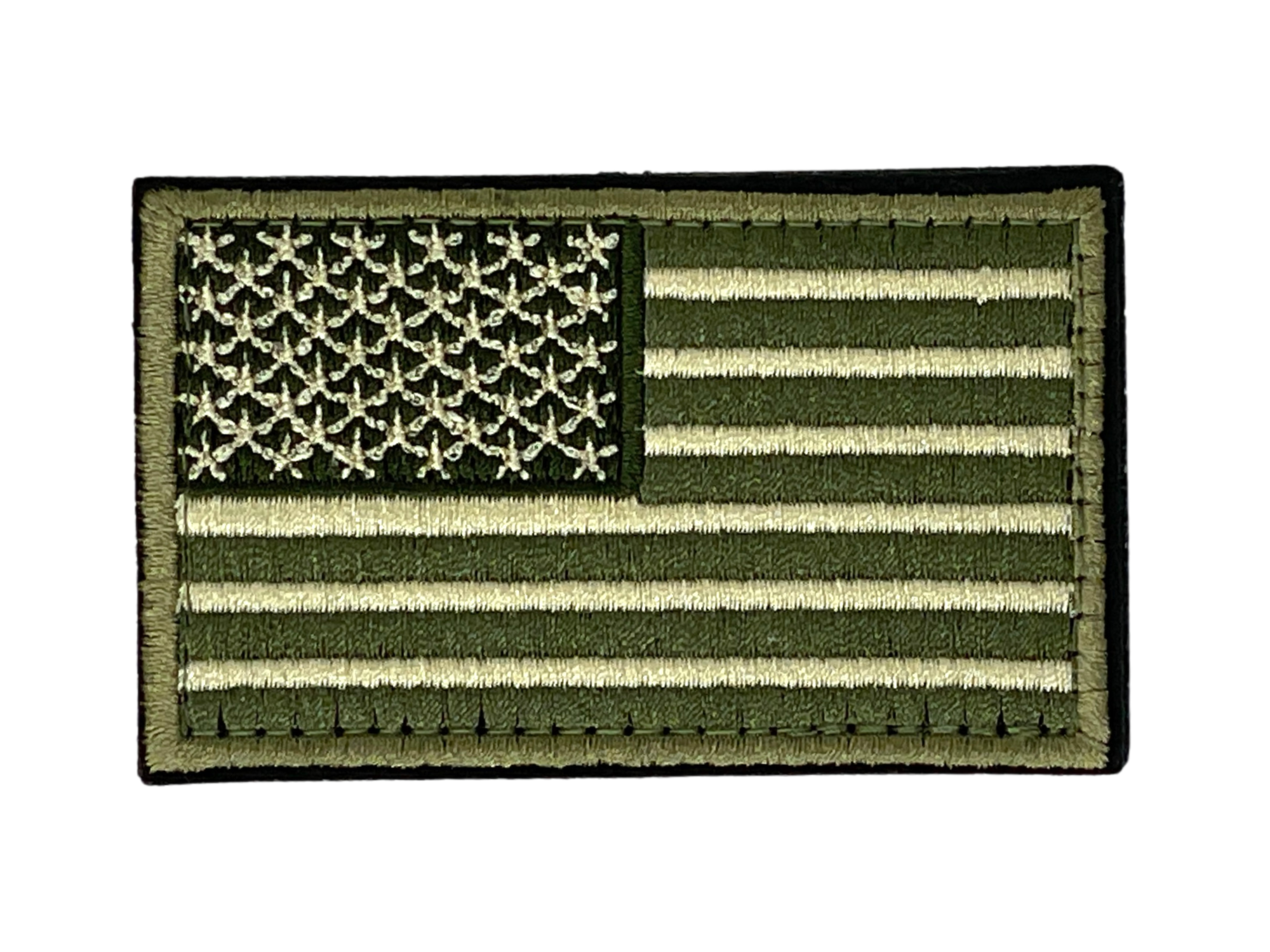 JupiterGear Tactical USA Flag Patch with Detachable Backing