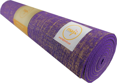 Maji Sports Jute Premium Eco Yoga Mat + Foot Massager  (7.5cm x 17.5cm)