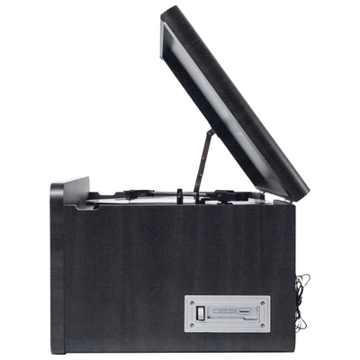 Victor Monument 8-in-1 Wood Music Center Graphite - Refurbished