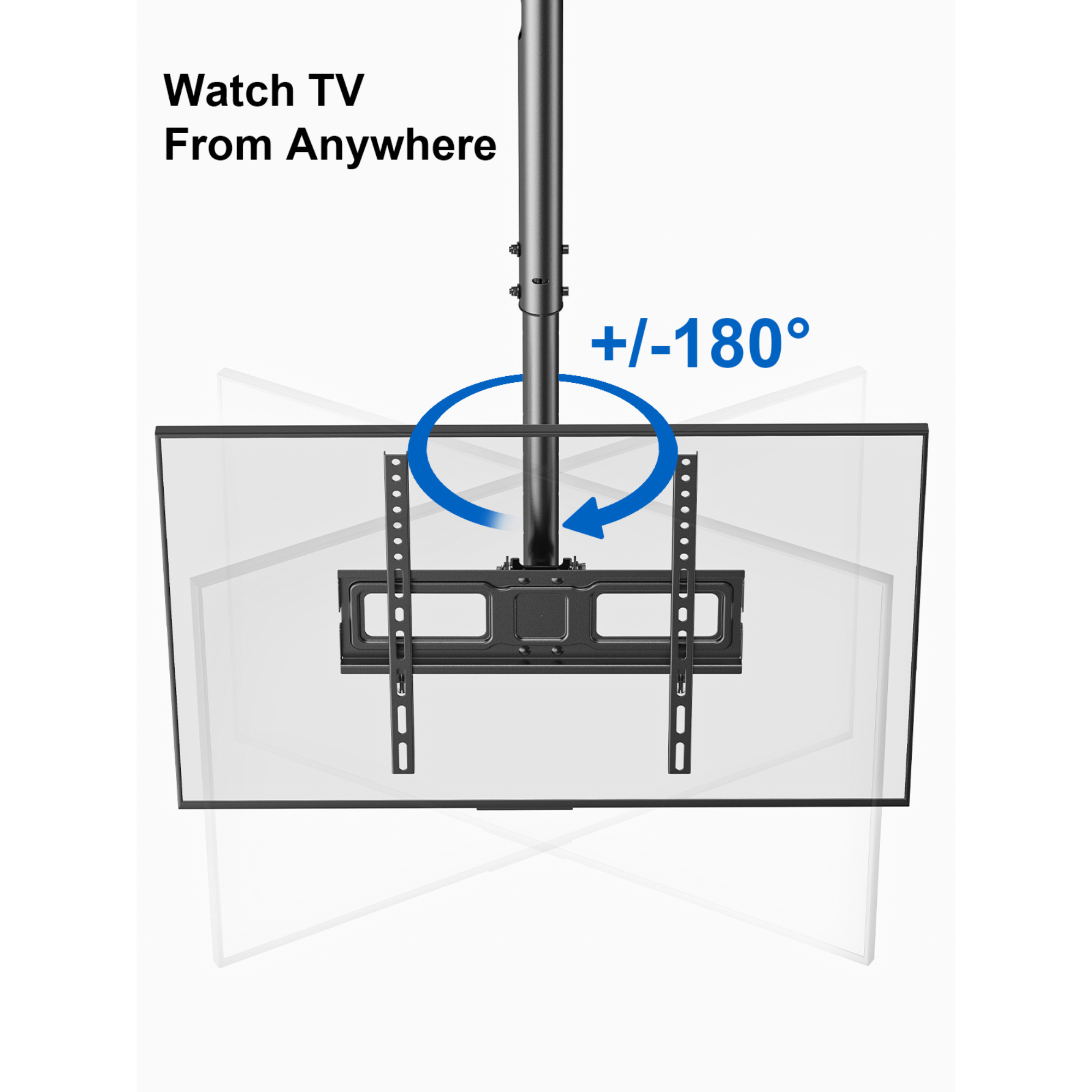 ErgoAV Ceiling Mount for TVs 40" to 55"