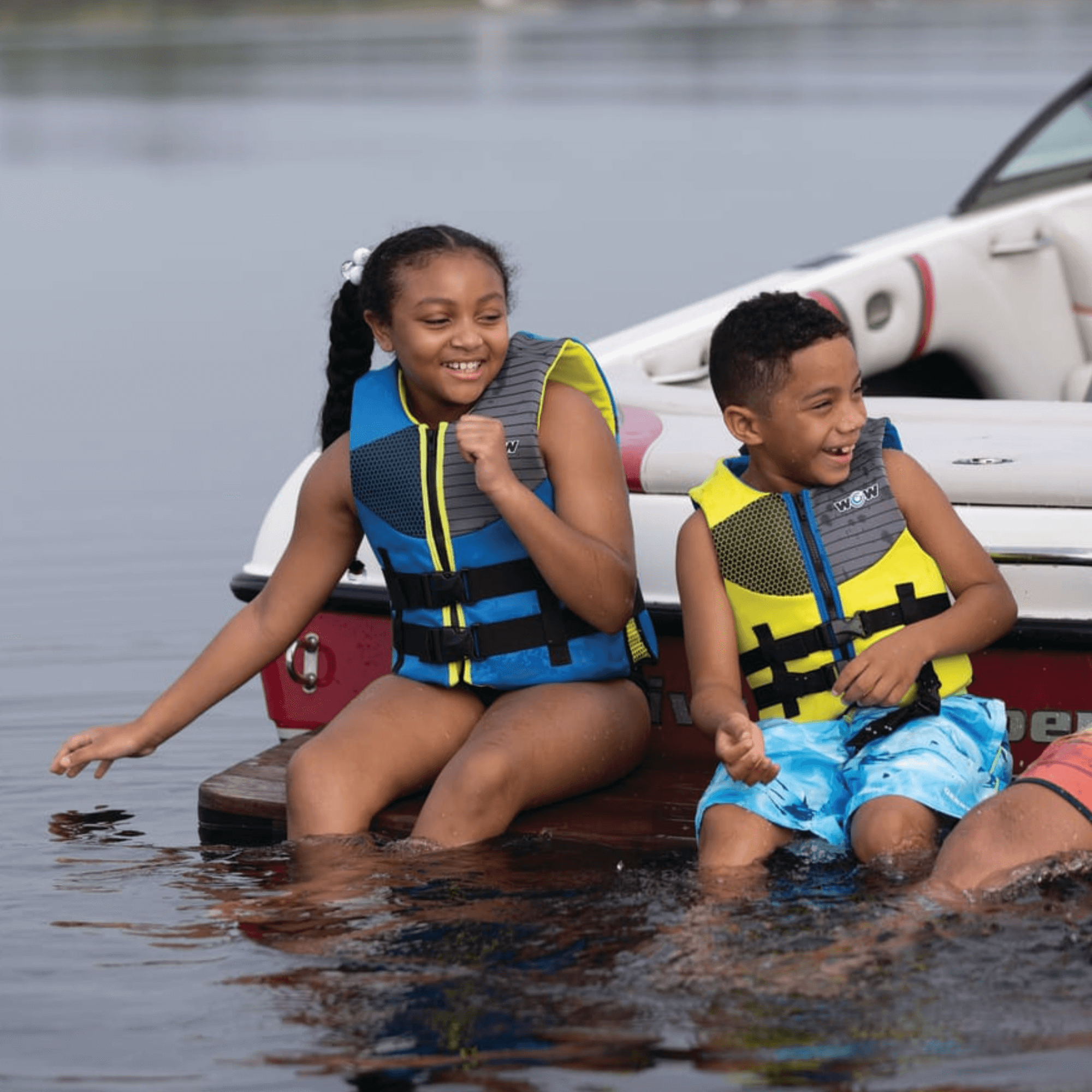 WOW Watersports PFD Personal Flotation Device Lifejacket for Children, Secure and Snug