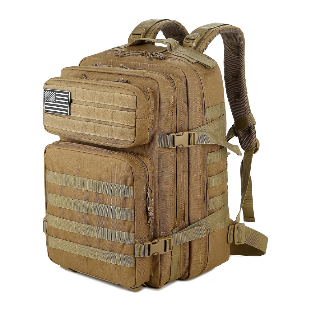 JupiterGear Military 3P Tactical 45L Backpack Army 3 Day Assault Pack Molle Bag Rucksack Range Bag