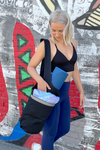 Yoga Mat Carrying Tote Bag with Large Size Pockets | Multipurpose and Fit Most Size Mats