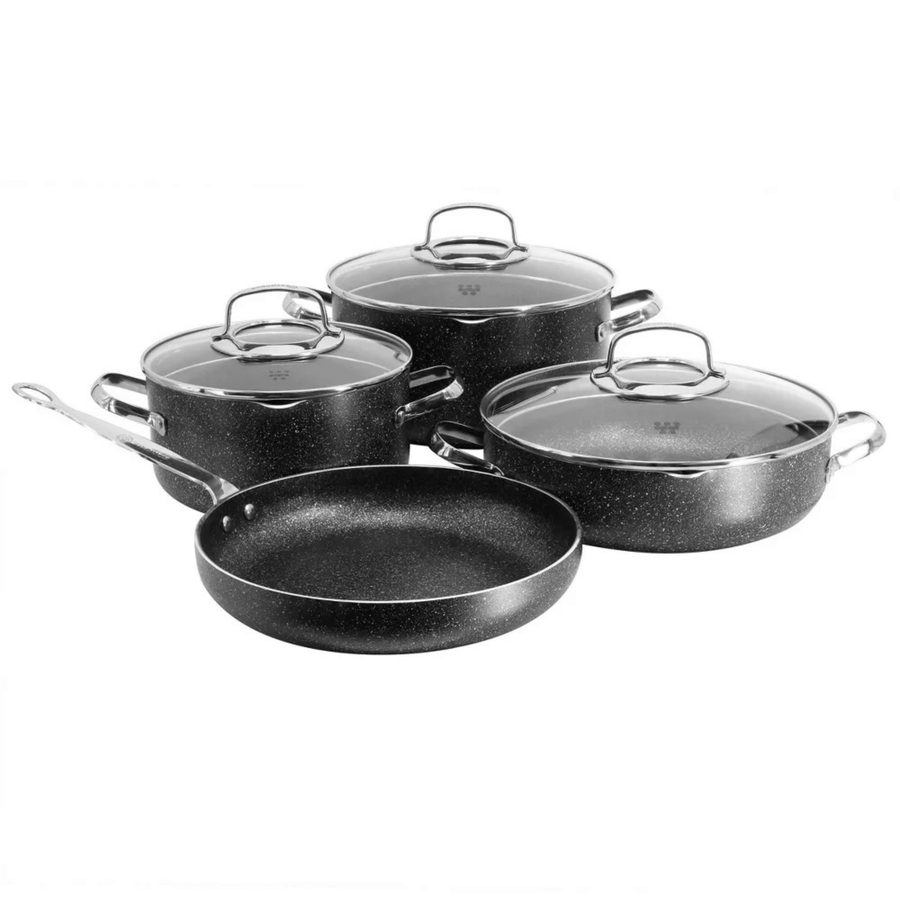 Korkmaz Galaksi 7 Piece Non Stick Aluminum Cookware Set