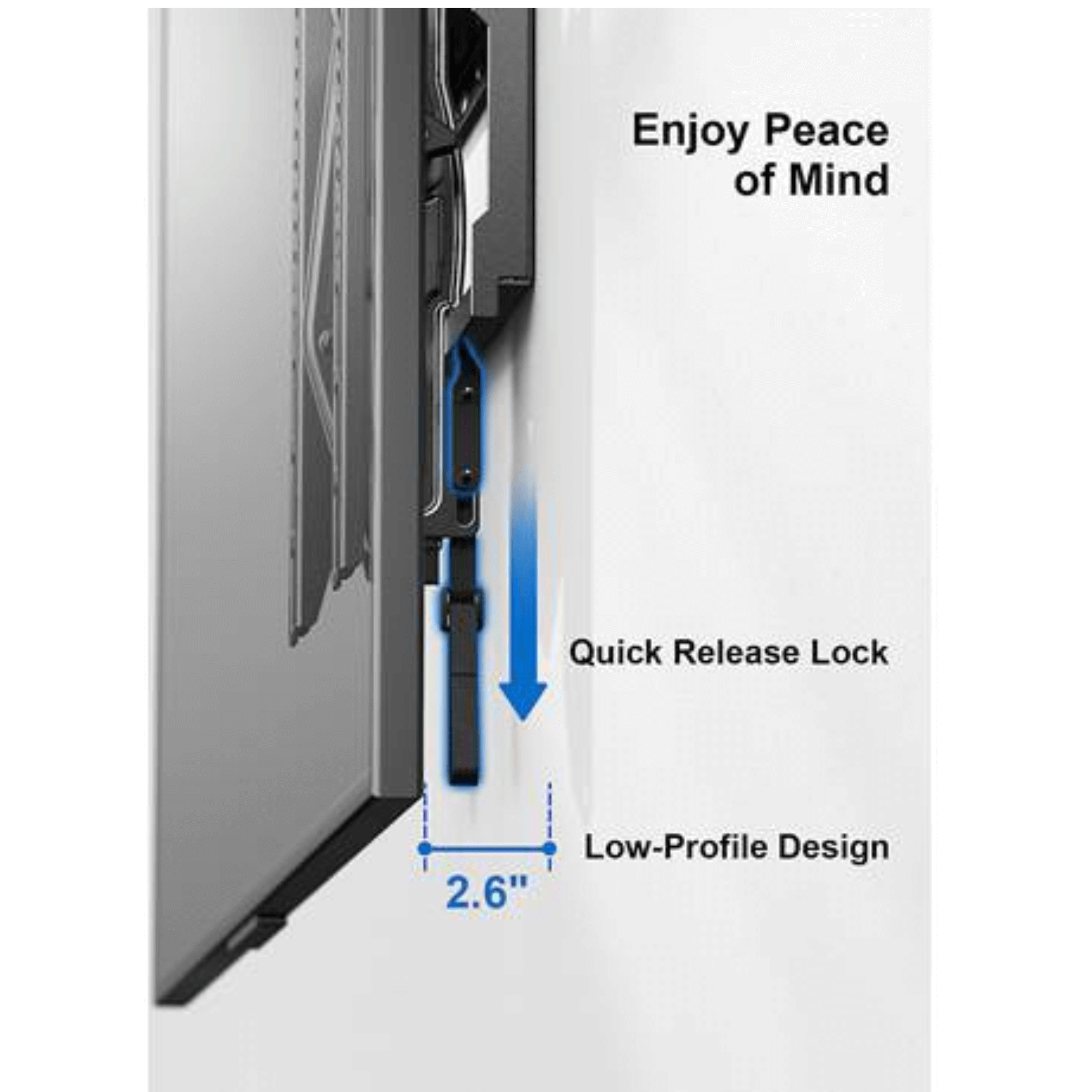 ErgoAV Tilt Mount for TVs 23" to 32"