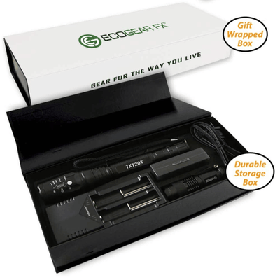 EcoGear FX TK120X LED Flashlight Kit