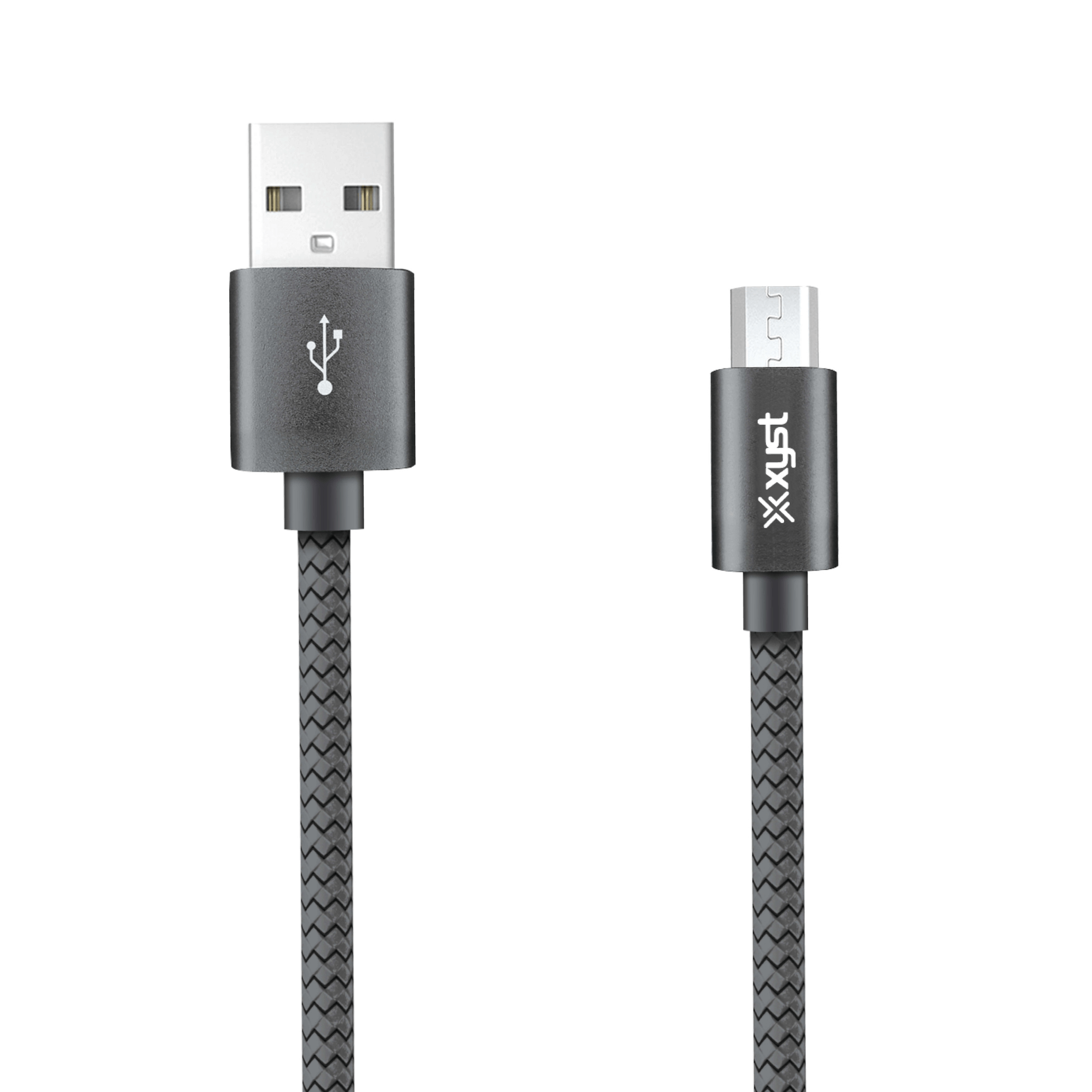 Xyst Charge and Sync USB to Micro USB Braided Cable 10Ft