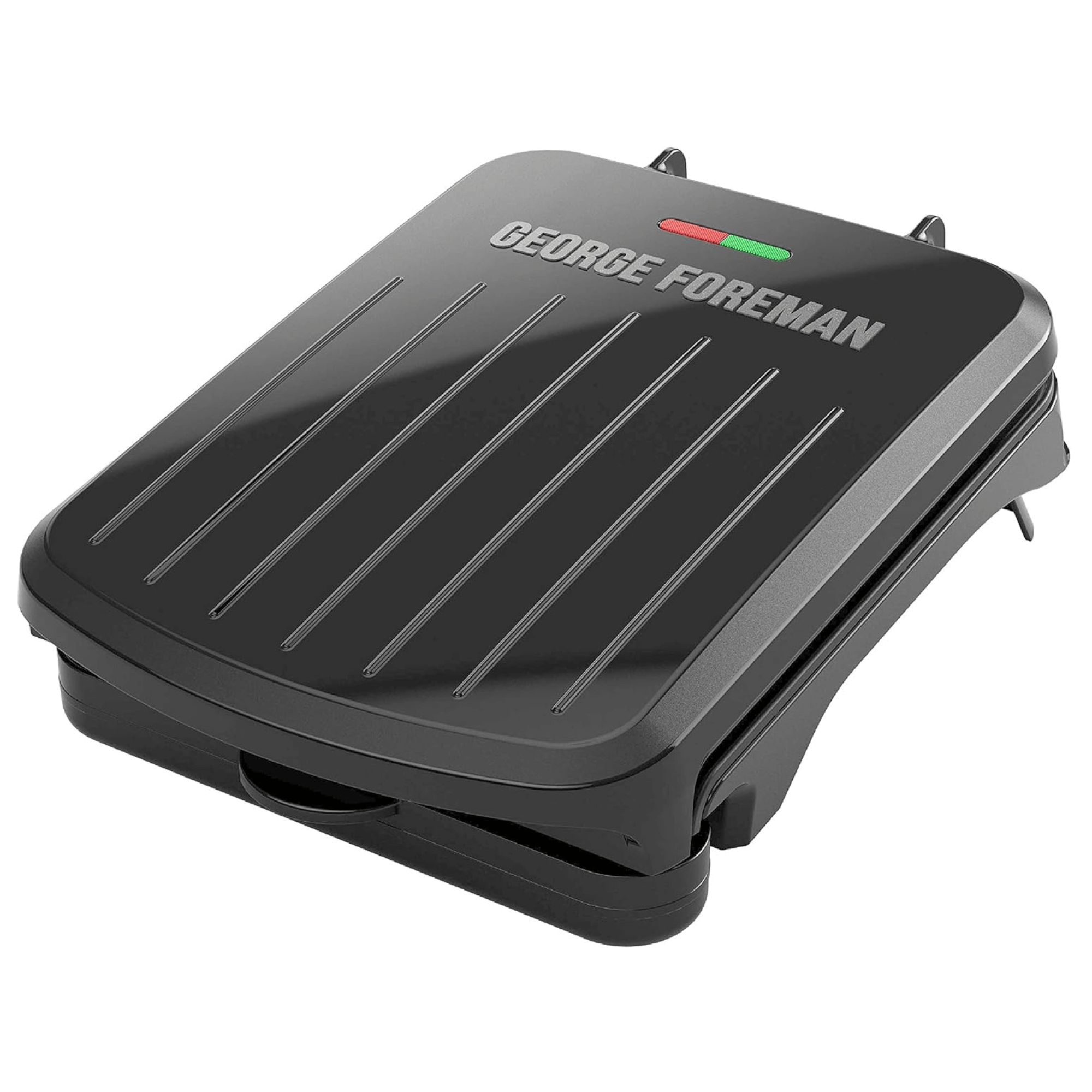 George Foreman 2-Serving Classic Plate Electric Indoor Grill and Panini Press