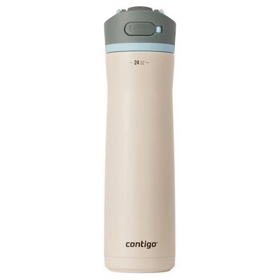 Contigo Wells Chill Stainless Steel 24oz Water Bottle with Autospout Straw Lid and Filter