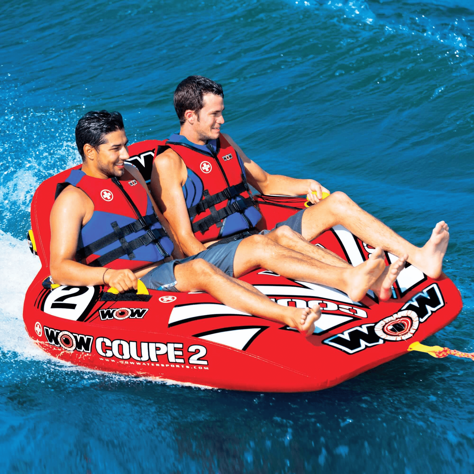 WOW Watersports Coupe Cockpit 1 - 2 Person Inflatable Towable Cockpit Tube