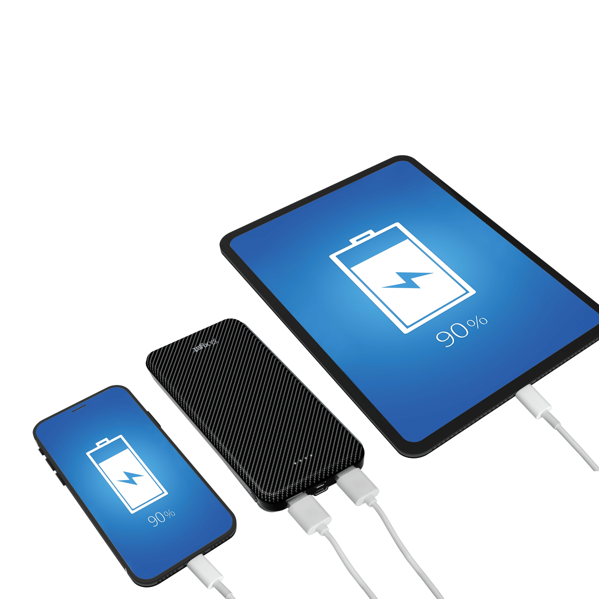 Xyst Super Slim 10000mAh Dual USB Power Bank