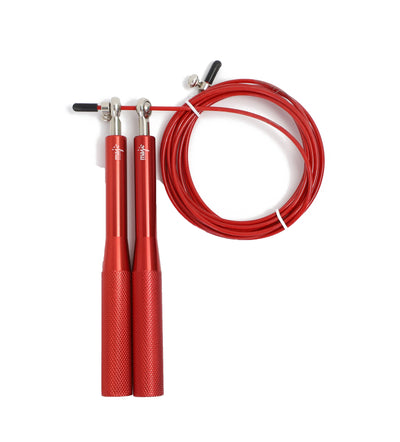 High Speed Jump Rope (with aluminium handles)  - Red