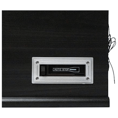 Victor State 7-in-1 Wood Music Center Graphite - Refurbished